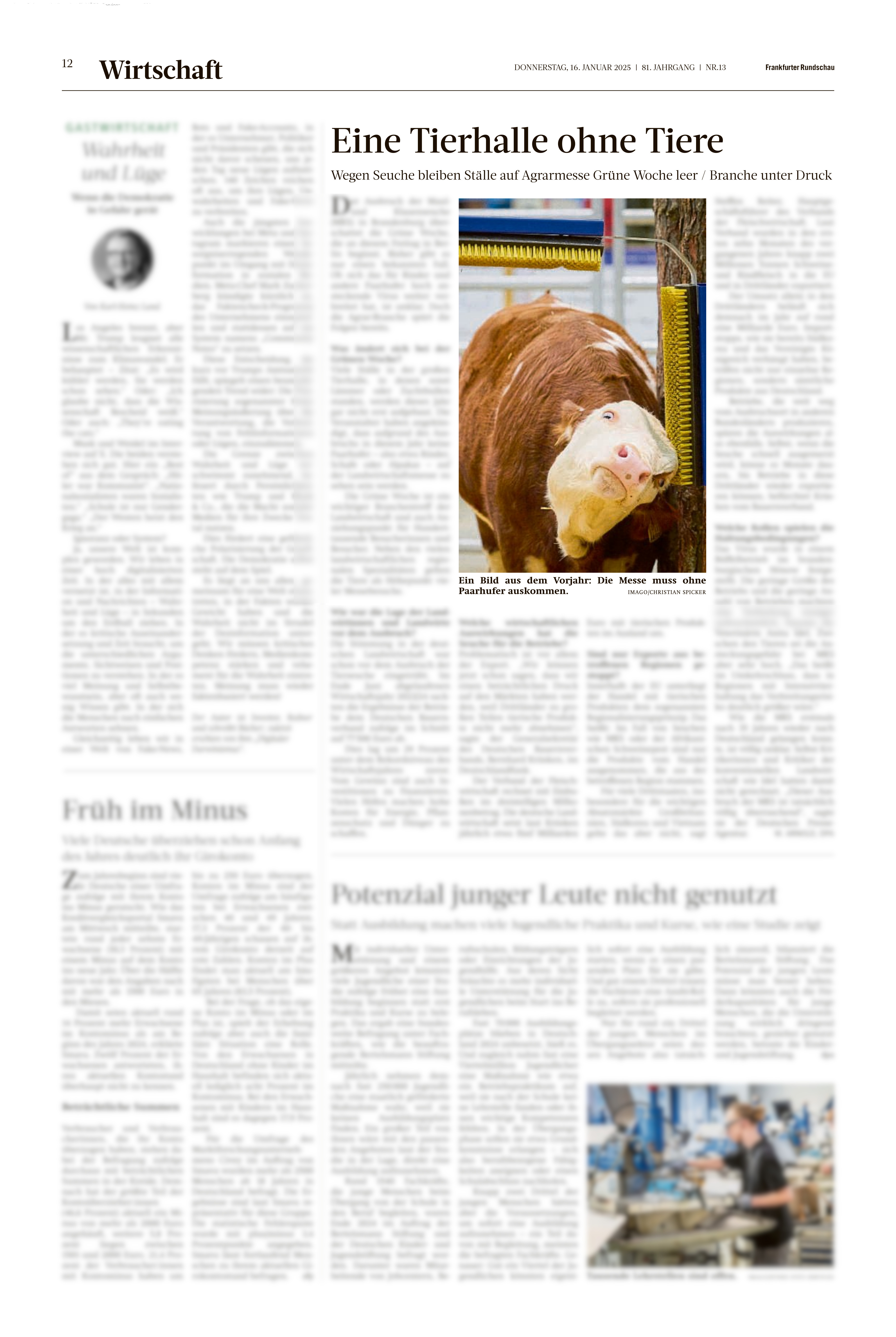 01.2025 Frankfurter Rundschau